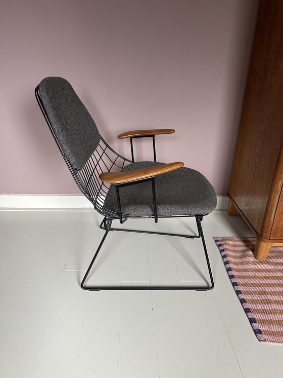 Image 1 of Pastoe Fm06 Wire Chair Fauteuil By Cees Braakman