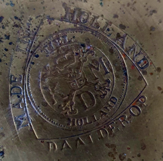 Image 1 of Jugendstil-Vase Daalderop KMD aus Messing