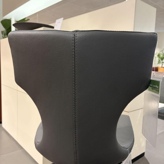 Leolux Callas eetkamerstoelen (set van 4) grijs – Leather (photo 3 of 3)