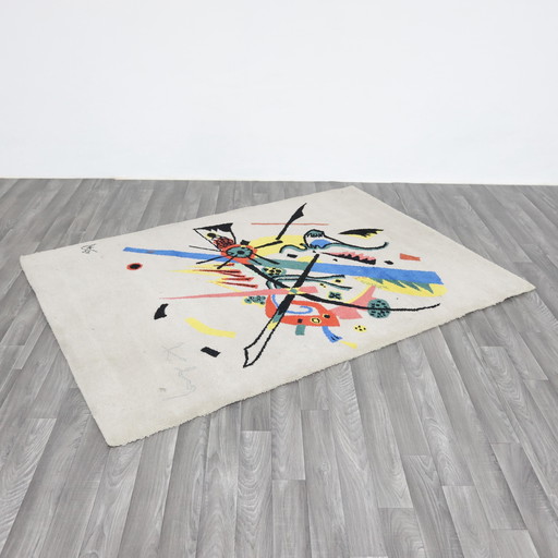 Kandinsky Wassily Dänemark Ege Art Line Teppichdesign 1980er Jahre
