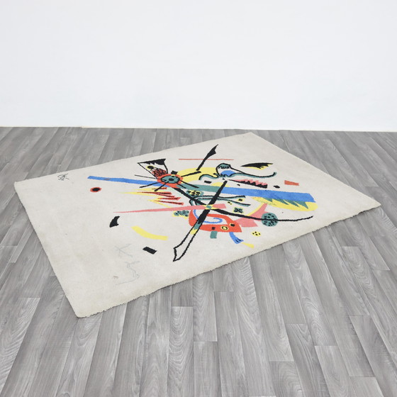 Image 1 of Kandinsky Wassily Dänemark Ege Art Line Teppichdesign 1980er Jahre