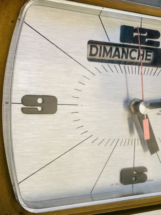 Image 1 of Orologio da parete di metà secolo di Jaz, anni '70-'80