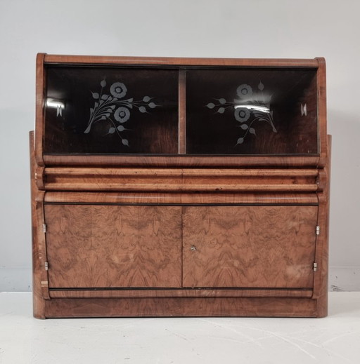 Mueble bar Art Déco, década de 1940