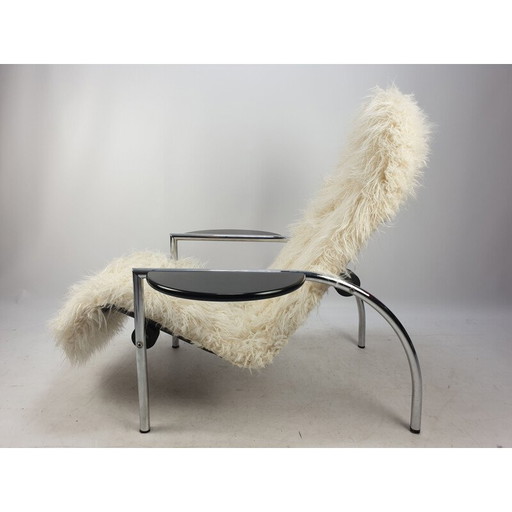 Poltroncina vintage regolabile Noe di Ammanati e Vitelli per Moroso, 1980