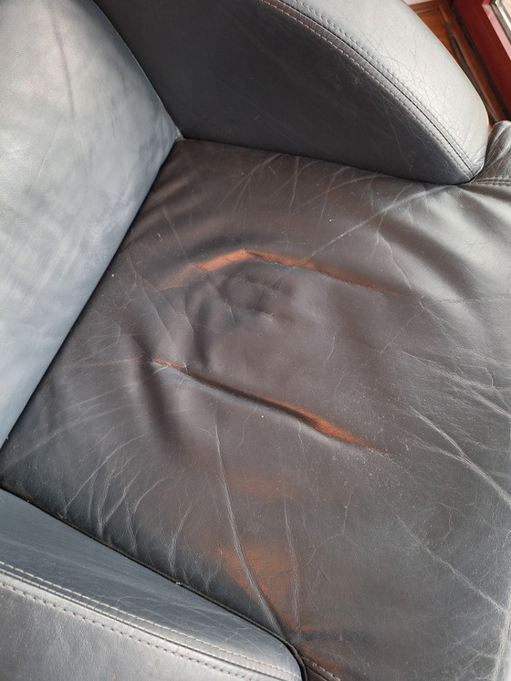 Image 1 of Fauteuil design en cuir