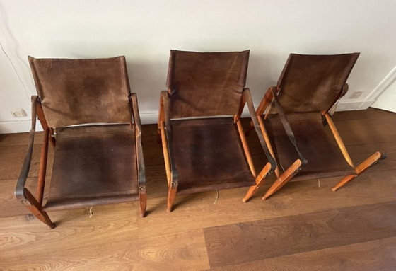 Image 1 of 3 x Kaare Klint for Rud Rasmussen KK47000 Safari chairs