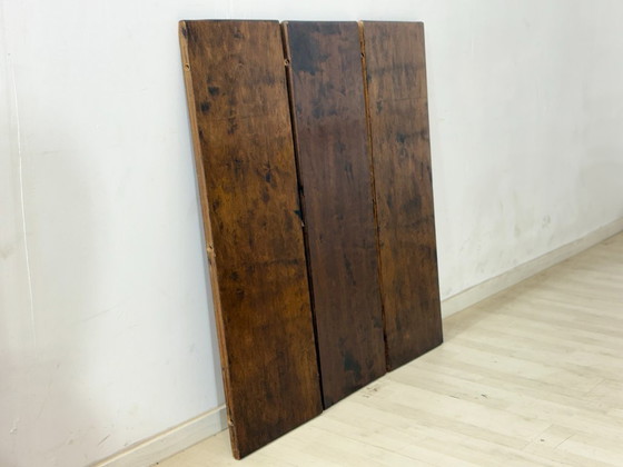 Image 1 of Gründerzeit dining table / round extendable table / kitchen table / vintage dining table