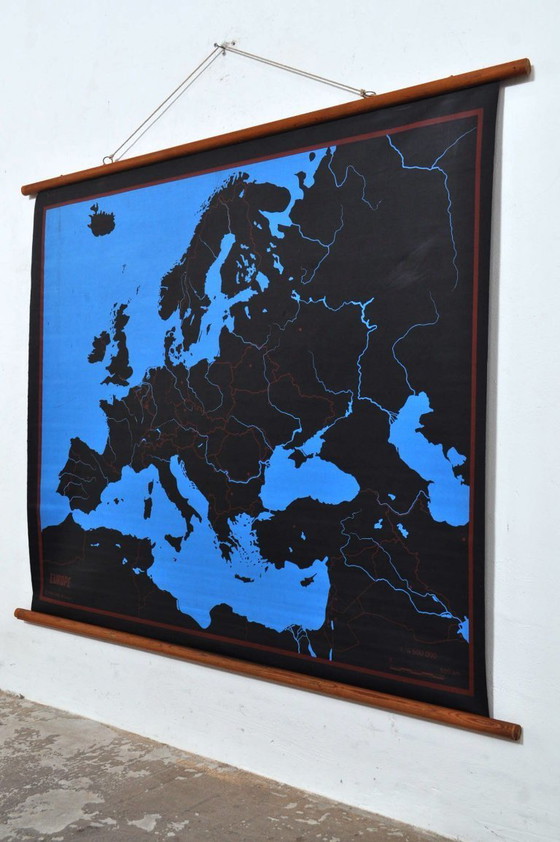 Image 1 of Mapa escolar Europa 1973