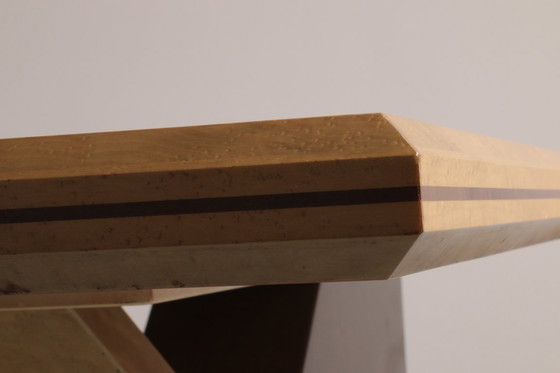 Image 1 of Mesa de comedor italiana de madera Saporiti, 1960