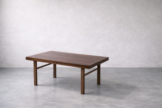 Image 1 of Table basse vintage en palissandre de style colonial danois moderne du milieu du siècle, années 1960