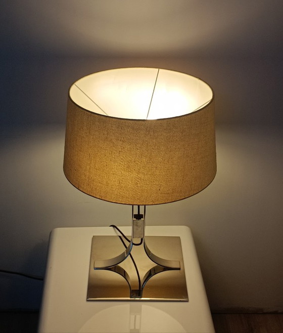 Bedeutende Bach-Lampe von F. Correa und A. Mila für Santa & Cole, 1970er Jahre – Tischlampen, Metal (photo 9 of 14)