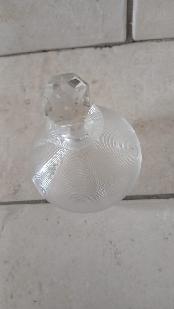 Image 1 of Antiek parfumflesje kristal brocante vintage