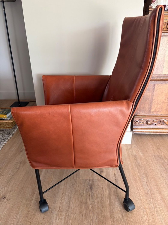 6 Montis Chaplin Eetkamerstoelen – Leather (photo 2 of 5)
