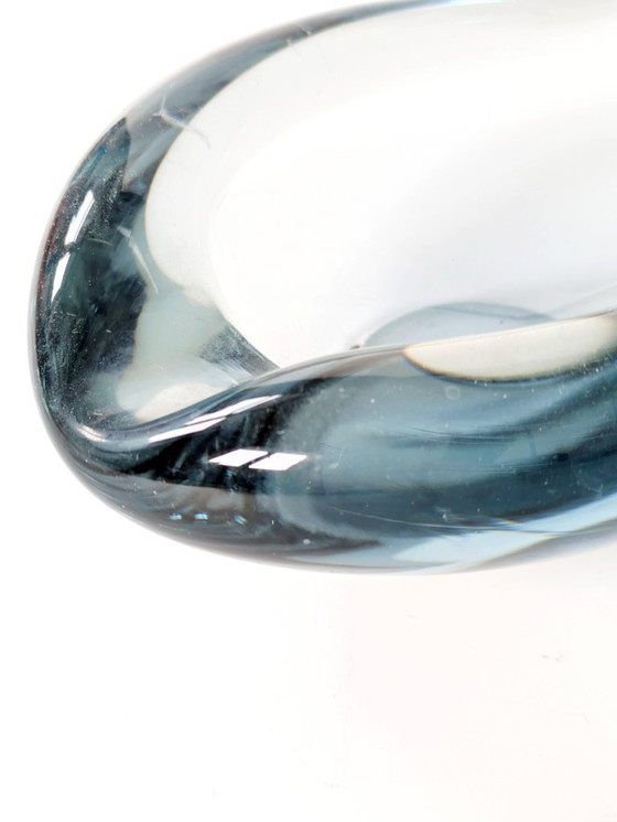 Image 1 of Bol en verre Holmegaard AKVA du milieu du siècle par Per Lütken signé