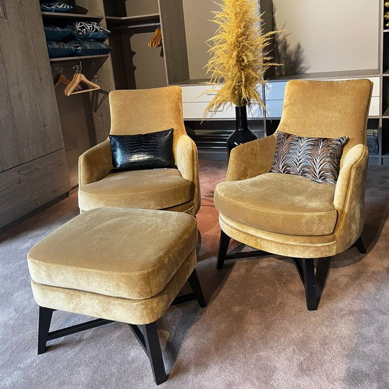 Image 1 of Baan Atrio Sessel (2er-Set) mit Fußhocker