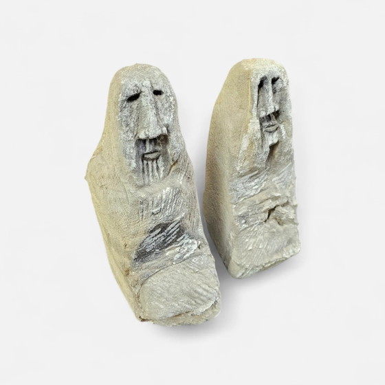 2 x Stein Bildhauerei des niederländischen Künstlers Ad Maas – Stone (photo 11 of 12)