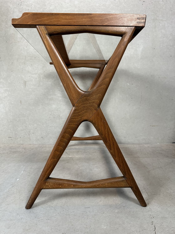 Image 1 of Vintage Italian side table - 1950s