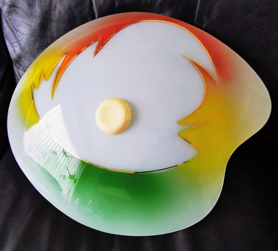 Image 1 of Lampada da soffitto, anni '60, vetro