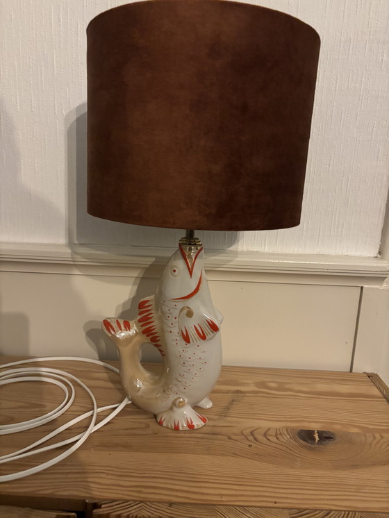 Image 1 of Fish vase lamp