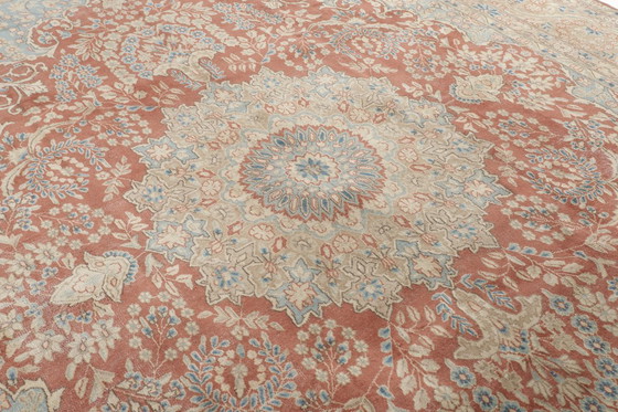 Image 1 of Origineel handgeknoopt oosters tapijt, vintage Art Modern stijl, 400 x 293 cm, uitstekende staat