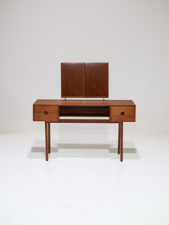 Image 1 of Toilette Kai Kristiansen modello 40 Aksel Kjersgaard in teak anni '60
