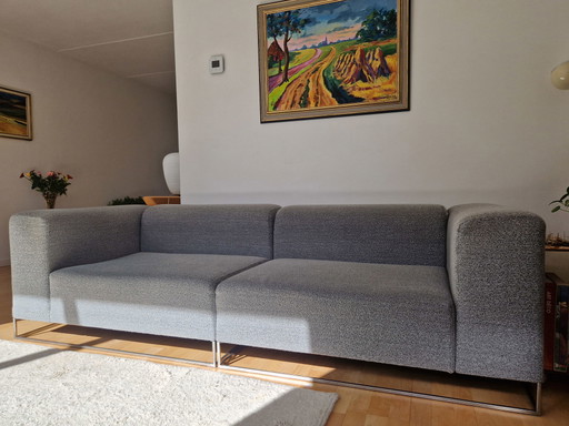 Living Divani Wall 2 element sofa and hocker