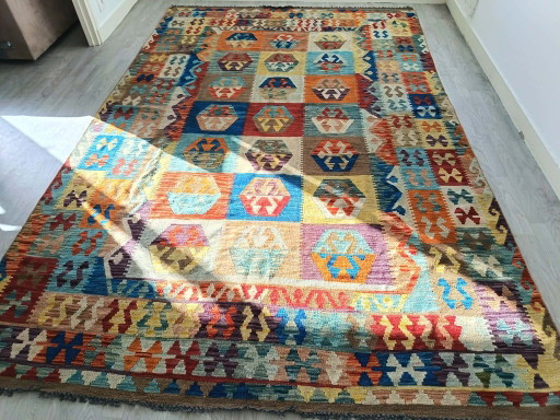 Kilim Afghan Fait Main – vloerkleden en tapijten, Wool