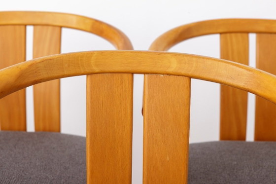 Image 1 of Set van 4 Casala eetkamerstoelen, beukenhout, Duitsland, jaren 70, mid-century modern, gerestaureerde stoelen.