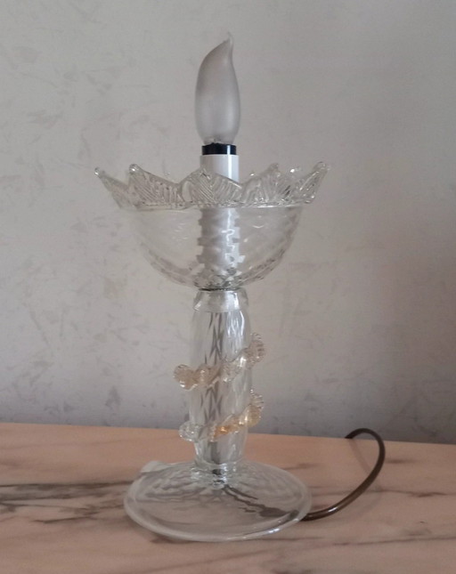 Lustre Murano des années 70 et 2 abat-jour