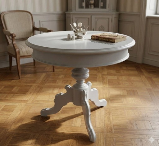 Table Biedermeier antique | Restaurée et laquée professionnellement | MissPompadur