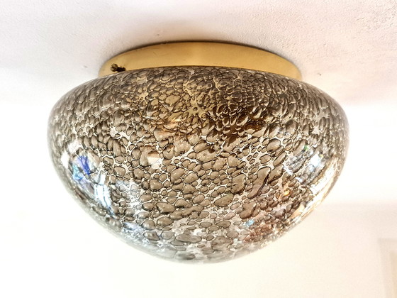 Image 1 of Vintage Plafondlamp - 1960 - Ø28Cm - Duitsland