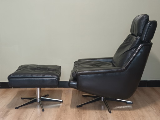 Fauteuil avec ottoman par Langenfeld