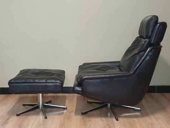 Image 1 of Armchair with ottoman by Langenfeld