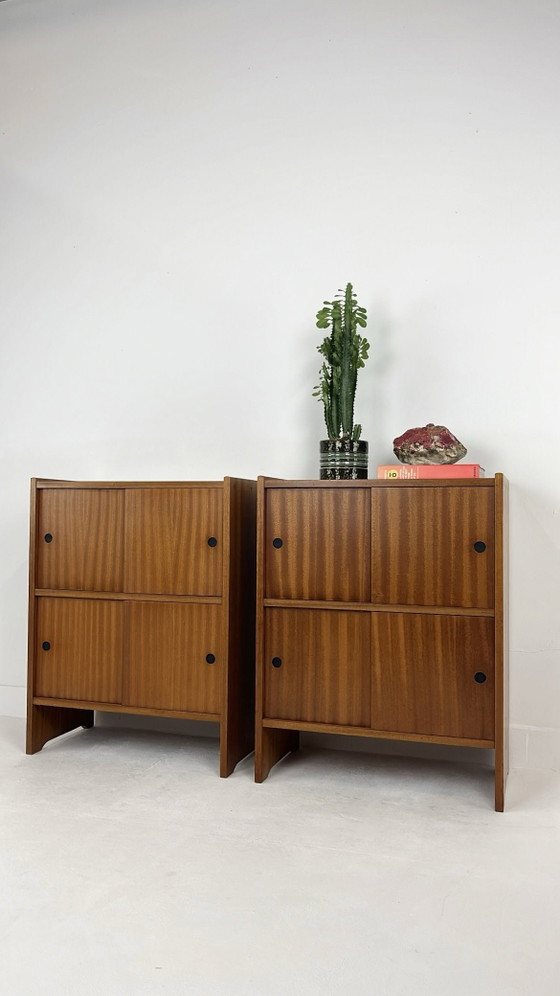 Ensemble de 2 tables de chevet – Vaisseliers, Métal, Scandinavian (photo 2 of 12)