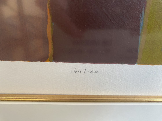 Image 1 of Ton Schulten zeefdruk Mozaiekstad 1996 (164/180)