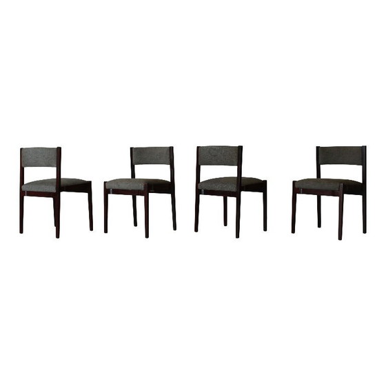 Image 1 of 4x sedie mod.102 di gianfranco frattini per cassina, italia, 1960