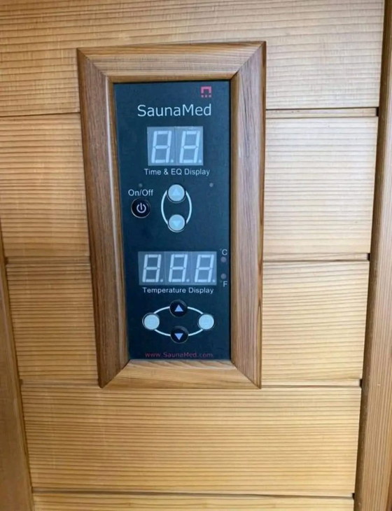 Image 1 of SAUNA elettrica a infrarossi in legno