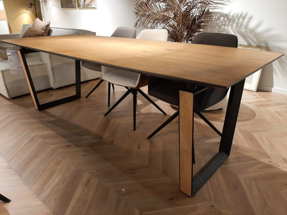 Darwin dining table - 240x100cm – XOOON, Wood, Metal (photo 2 of 7)