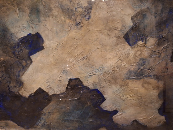 Image 1 of Wunderschönes, großes abstraktes Gemälde auf Leinwand