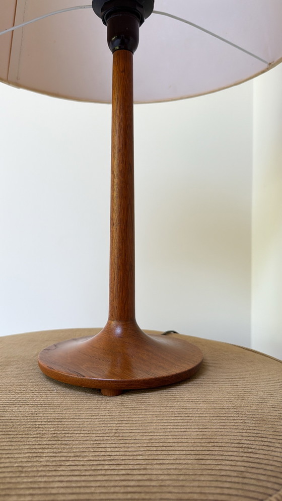Image 1 of Lampe de table Domus vintage en bois de teck
