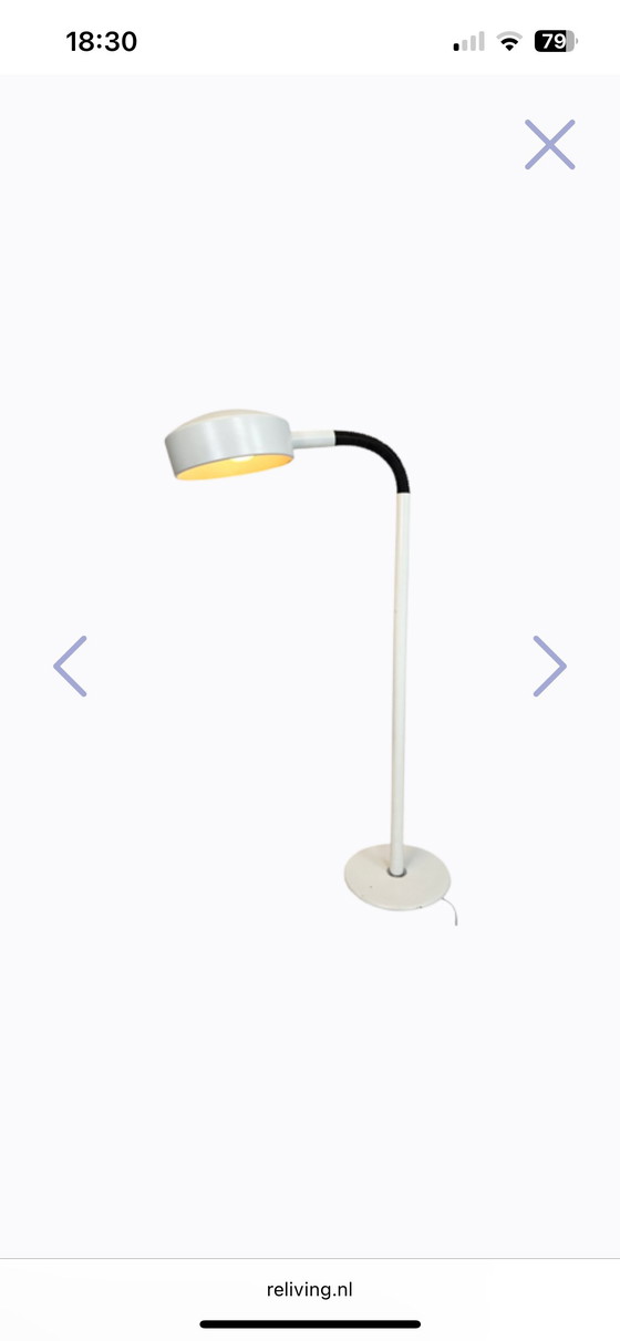 Image 1 of Vintage Hala Zeist Mushroom Vloerlamp