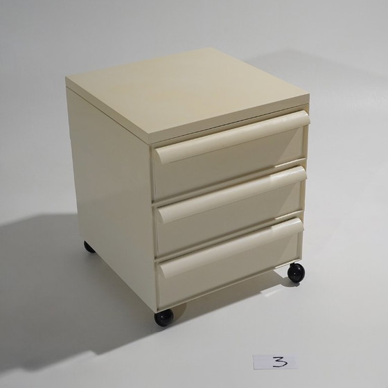 Image 1 of Modulaire ladekast, nachtkastje van Simon Fussell voor Kartell, jaren 70.