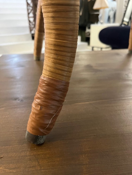 Image 1 of Een paar pauwenrotan stoelen