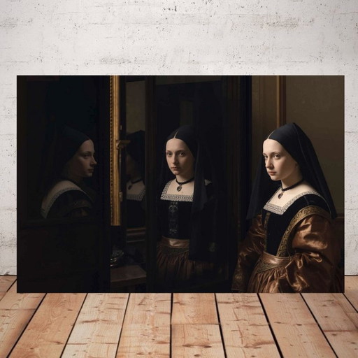 Foto stampata su plexiglass / Edizione limitata / Decorazione originale / Art Deco