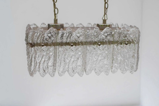 Lampada a sospensione in cristallo "Carl Fagerlund" di Orrefors, Svezia – Lampade a sospensione, Metallo (photo 3 of 16)