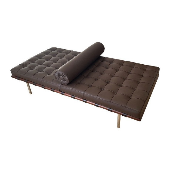 Image 1 of Sofá cama Barcelona de Ludwig Mies van der Rohe para Knoll, década de 1970