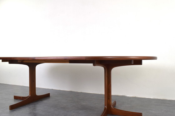 Image 1 of Mid-Century Danish Teak Extendable Dining Table, 1960s.