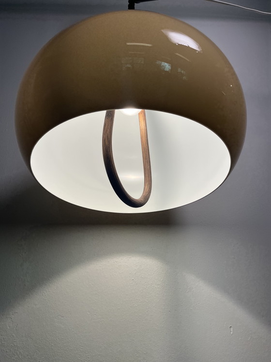 Image 1 of Dijkstra mushroom hanging lamp / pendant lamp 70s vintage