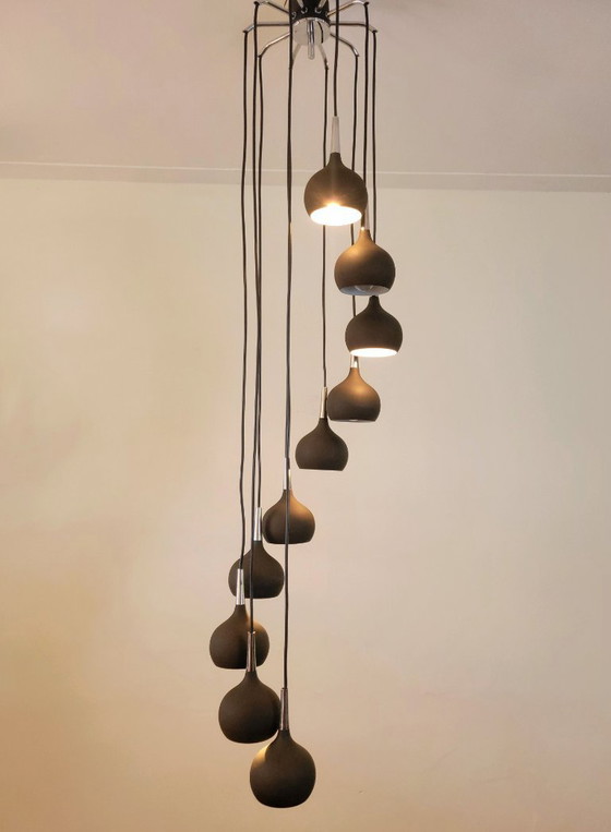 Image 1 of Grote cascade hanglamp van Hans Agne Jakobsson voor AB Makaryd