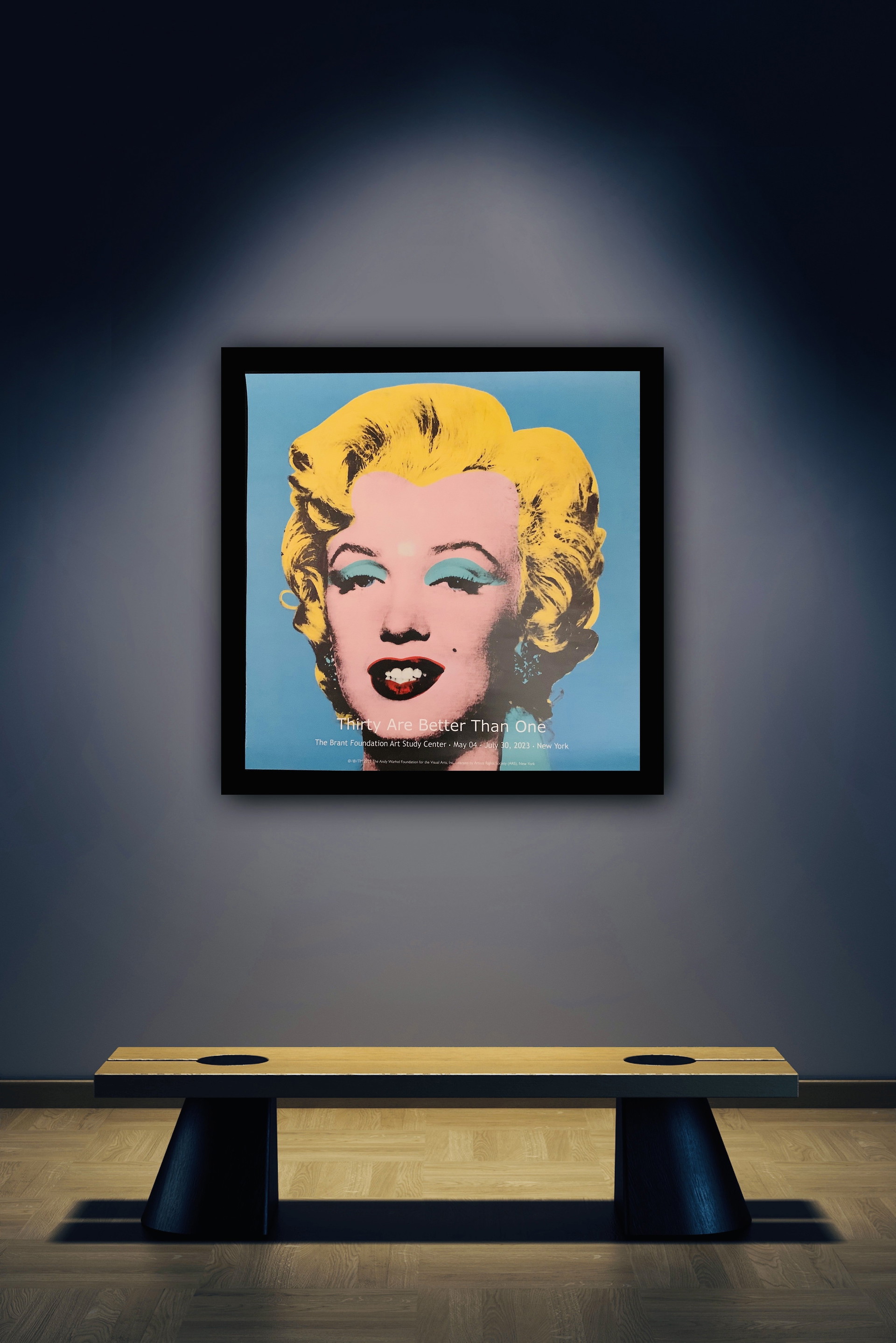 Andy Warholの絵 額縁付き 10%オフ Andy Warhol, Signed With Registration In Imprint Copyright '